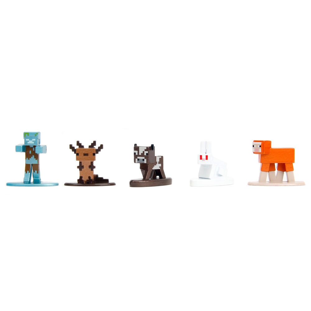 Minecraft - Caves & Cliffs Nano Metalfigs 18 Pack | Smyths Toys UK