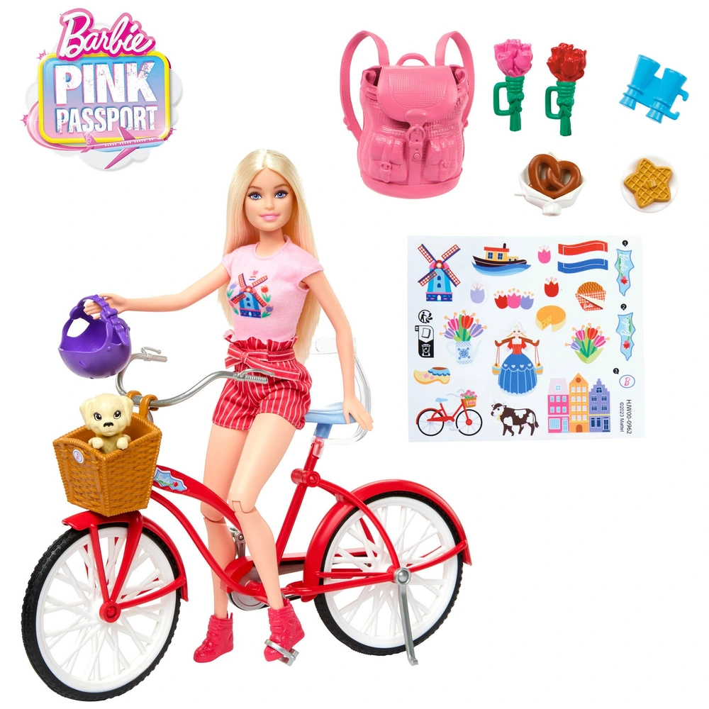 Helmet Accessory Barbie Bicycle Helmet Barbie Bike Adventure Doll