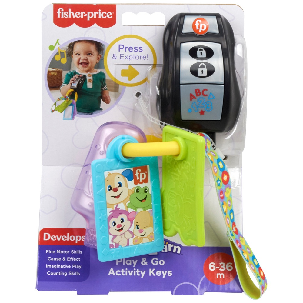 Fisher price laugh and learn clearance keys