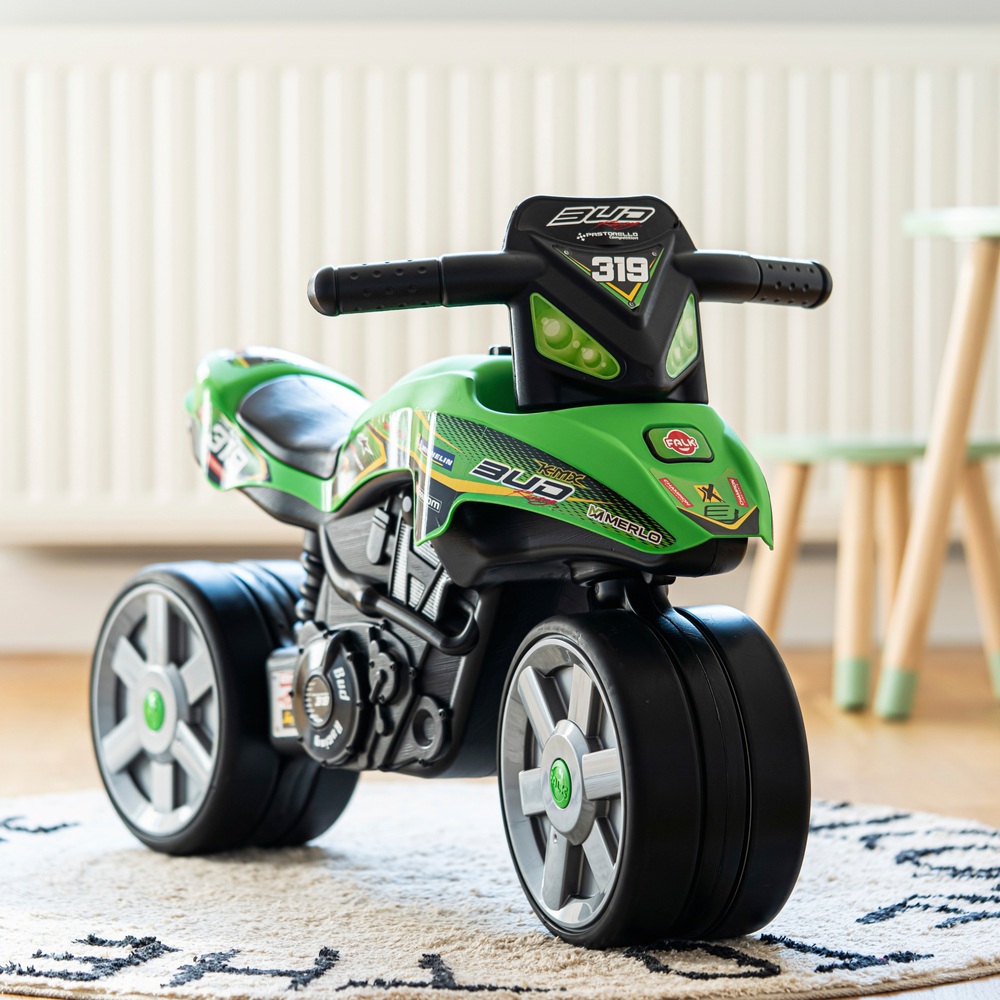 Colorful Light-Up Baby Balance Bike For 1-2 Year Olds - No Pedal, 4 Silent Wheels, Soft Seat, Pink Ride-On Toy For Toddlers