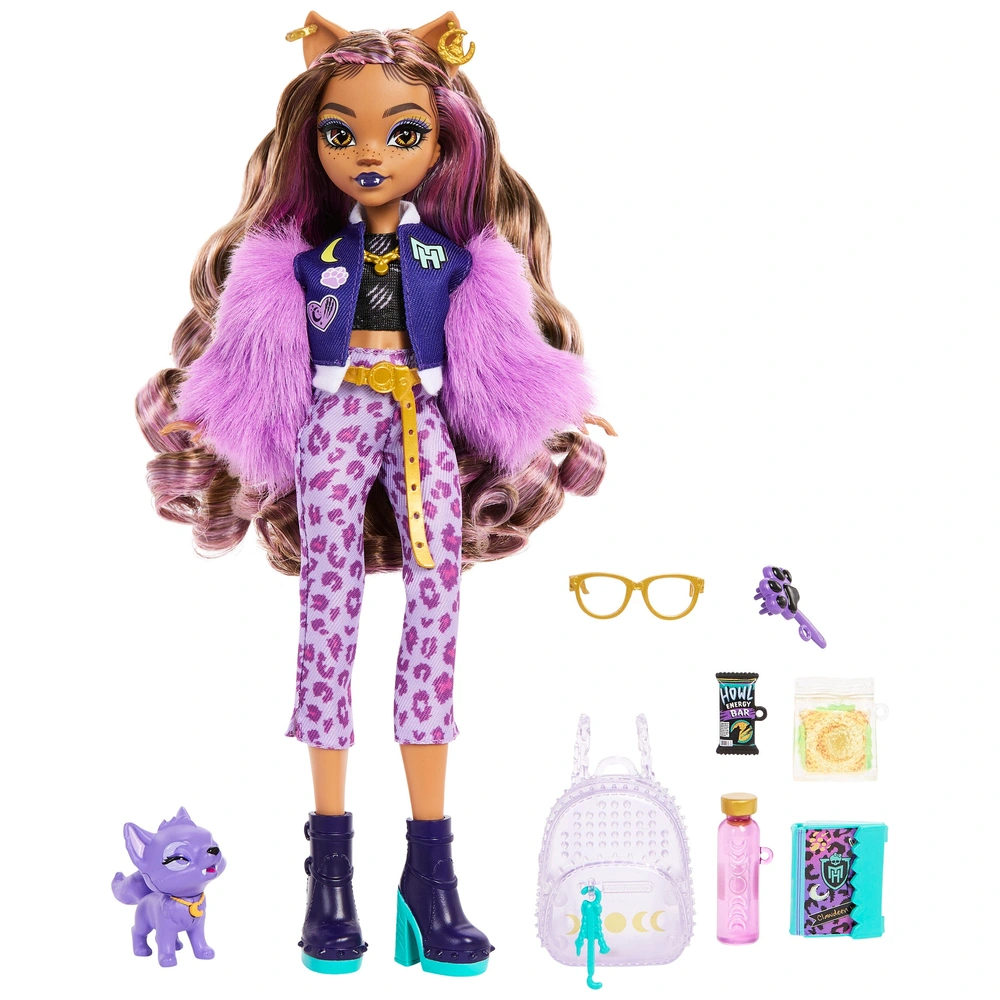 Monster High Doll Clawdeen Wolf with Pet Smyths Toys Ireland