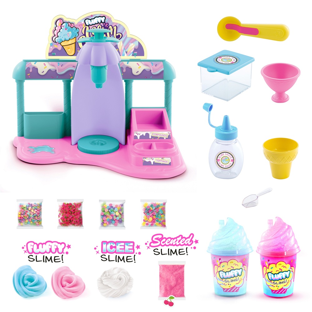 So Slime DIY Fluffy Ice Cream Factory Set Smyths Toys UK