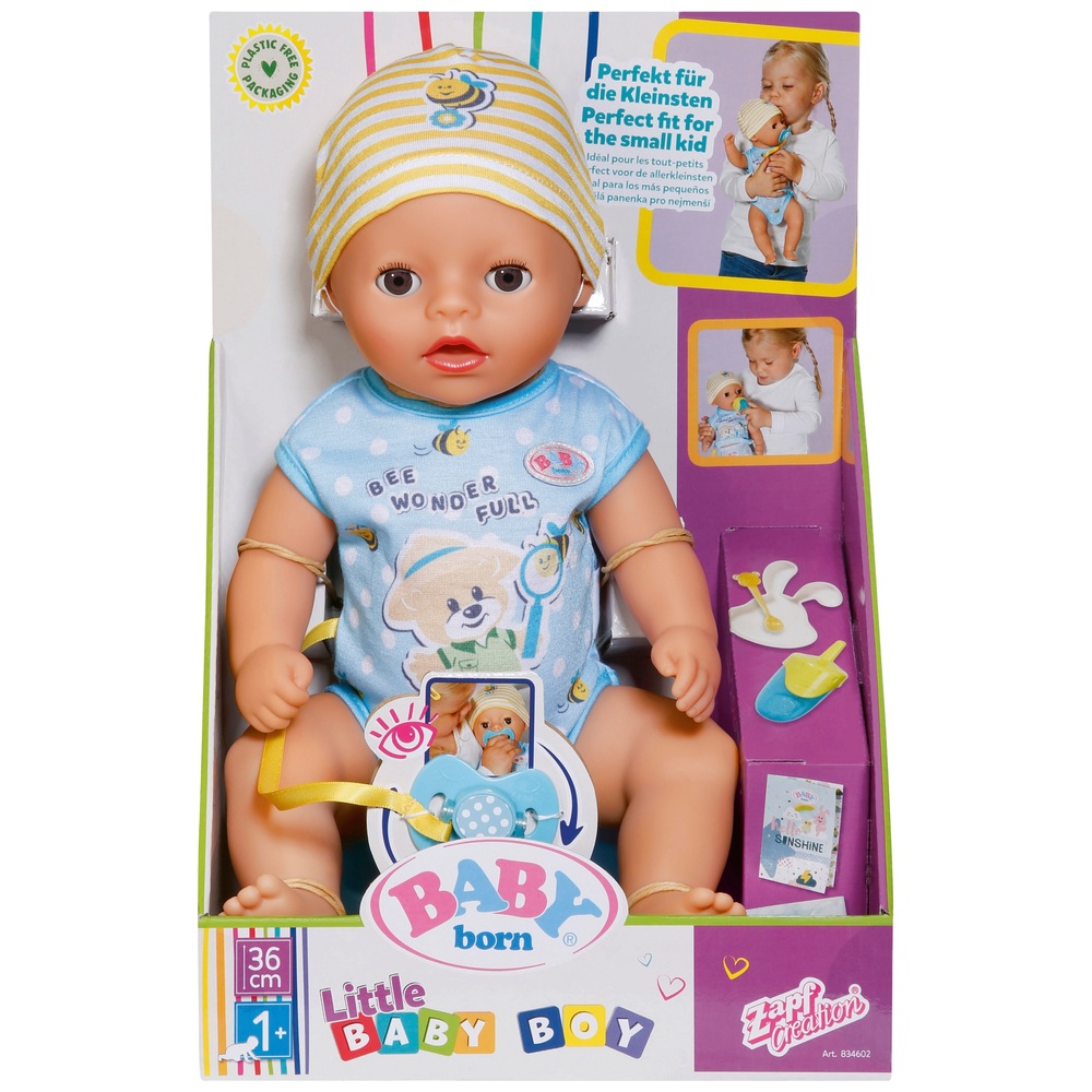 BABY born Doll Little Baby Boy 36cm | Smyths Toys UK