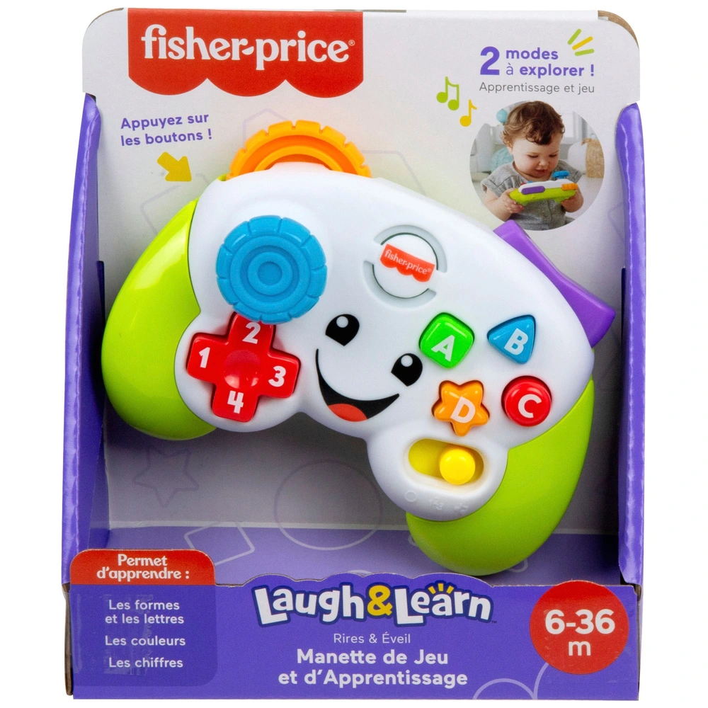 Fisher-Price Jouet d'Éveil Manette De Jeu Et d'Apprentissage