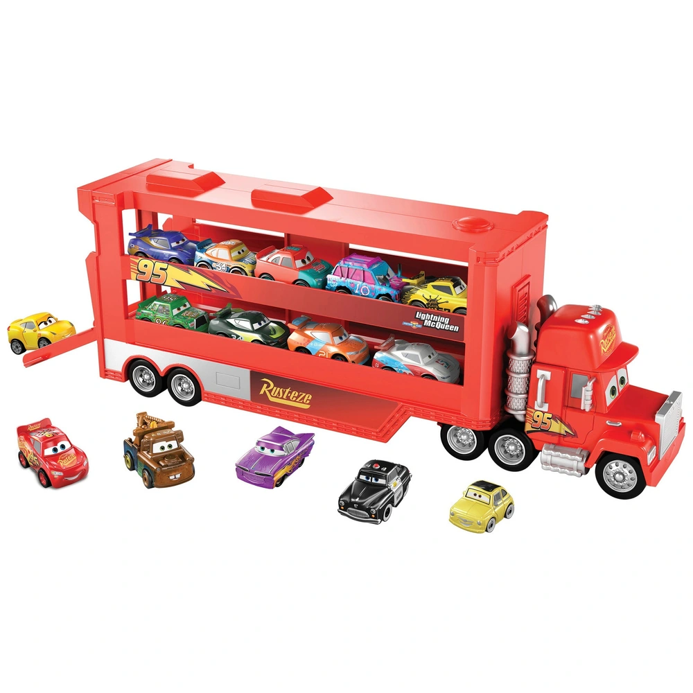 Toy Lightning Mcqueen Truck Mack Camion Cars Mattel Disney Pixar Cars Track  Talkers Chat Haul Mack –, image size:1000x1000