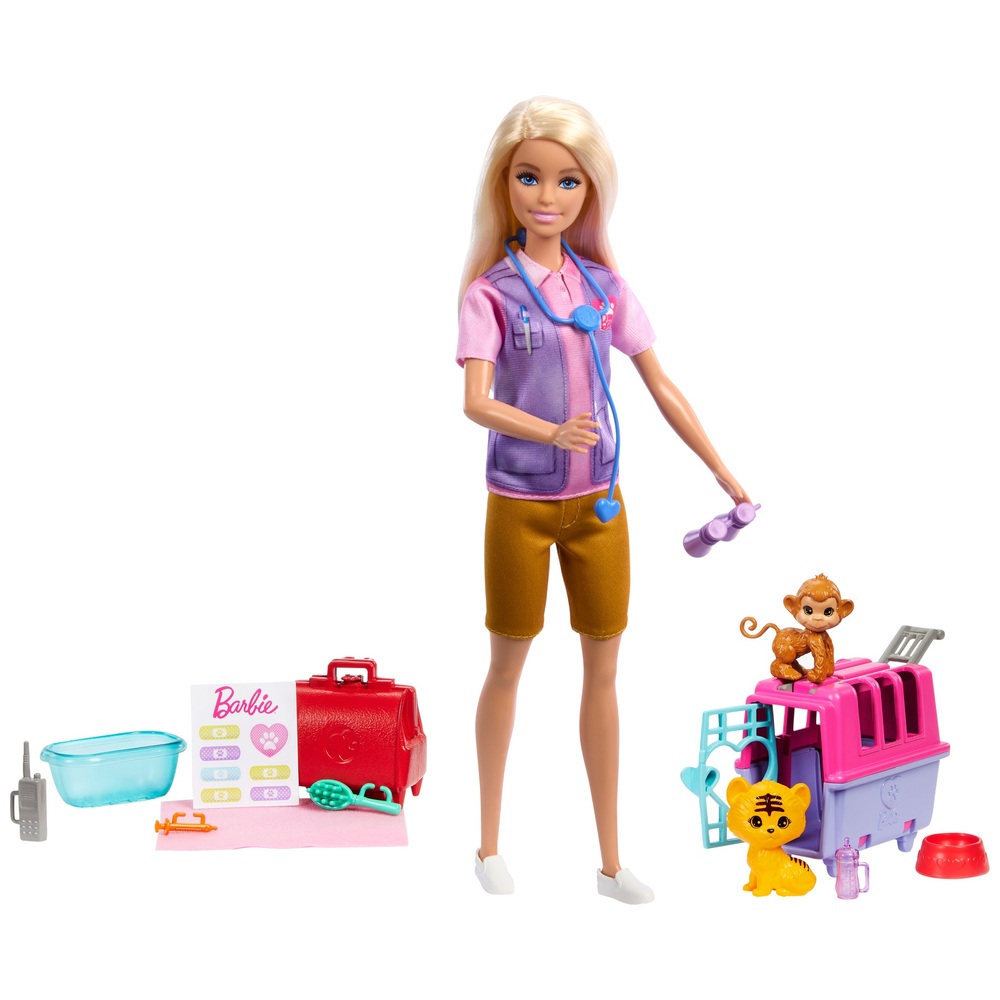 Barbie - Coffret Sauvetage d'Animaux