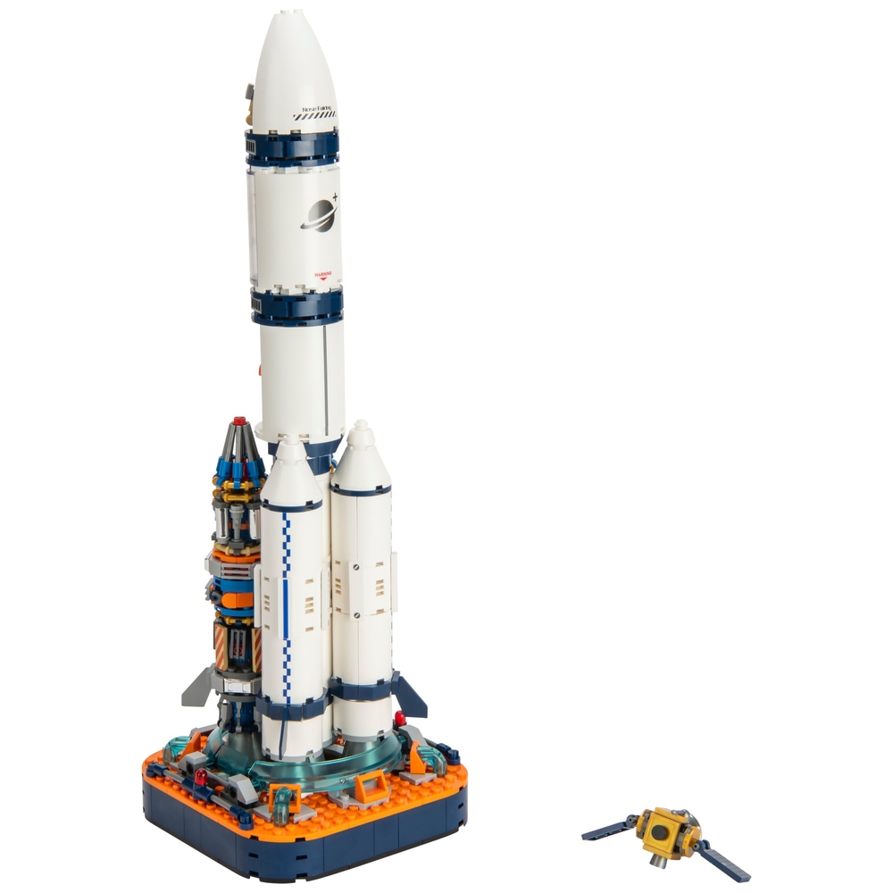 Build It Space Rocket Set Smyths Toys UK