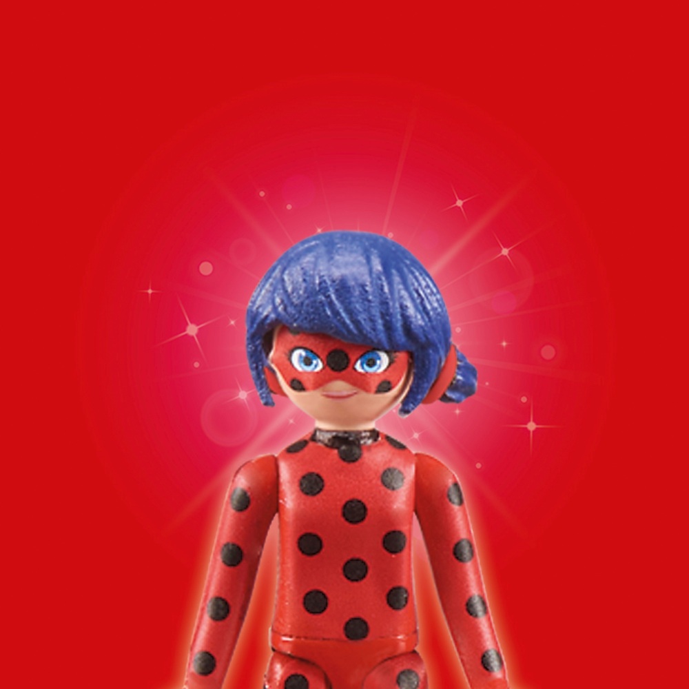 PLAYMOBIL Miraculous 71336 Miraculous: Marinette & Ladybug | Smyths ...