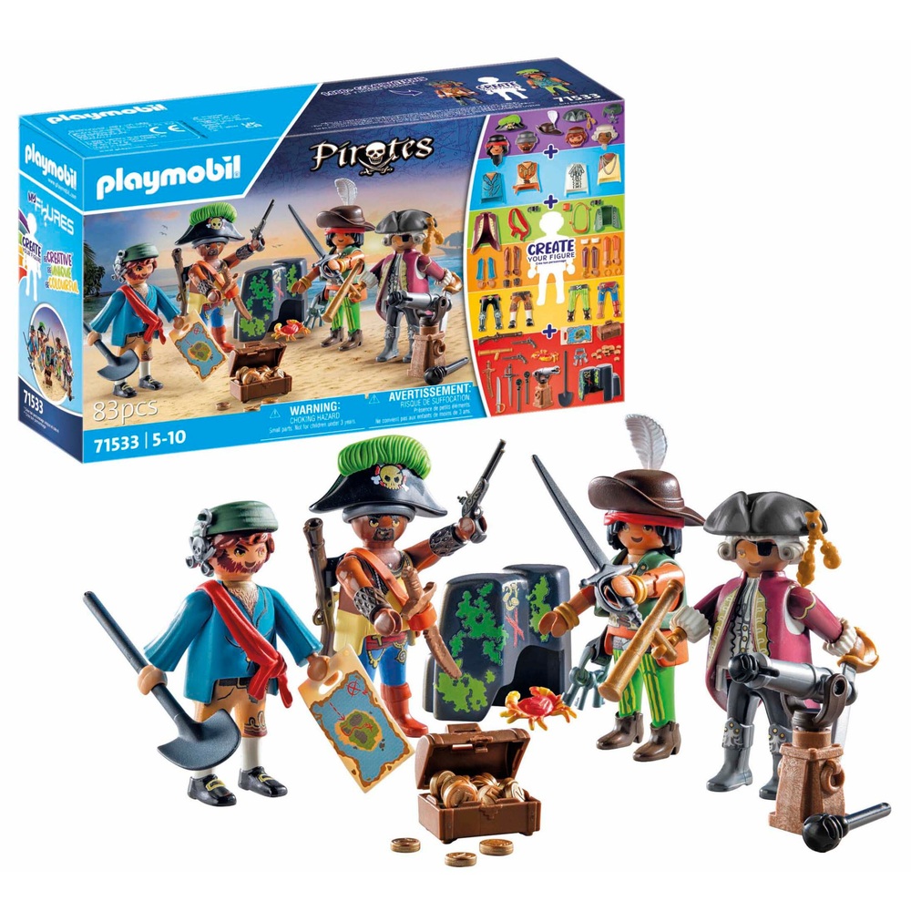 PLAYMOBIL Pirates 71533 Piraten - My Figures | Smyths Toys Deutschland