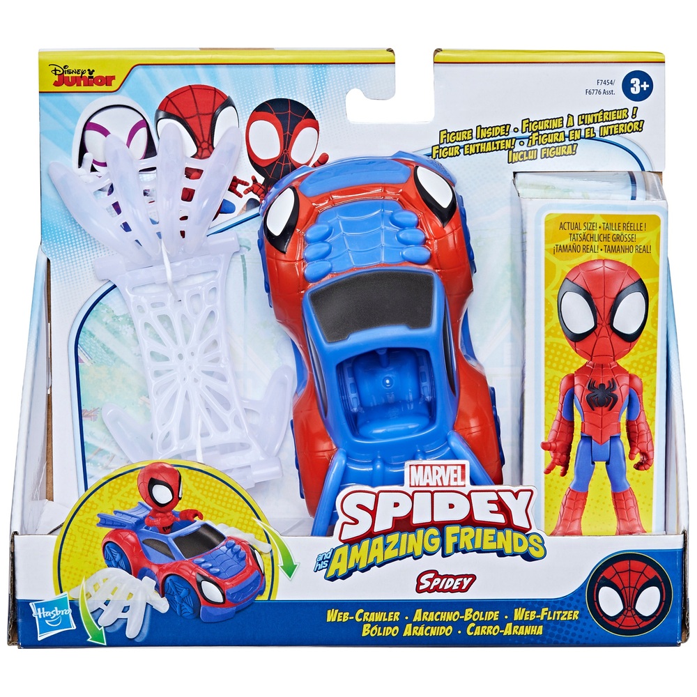 Marvel Spidey and His Amazing Friends Spidey Web Crawler Set | Smyths ...