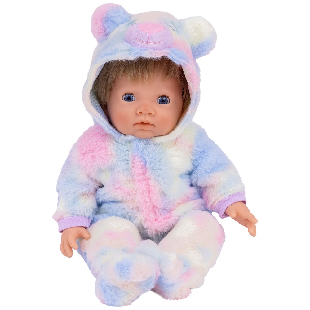 Tiny Treasures Rainbow Teddy All-In-One Outfit | Smyths Toys UK