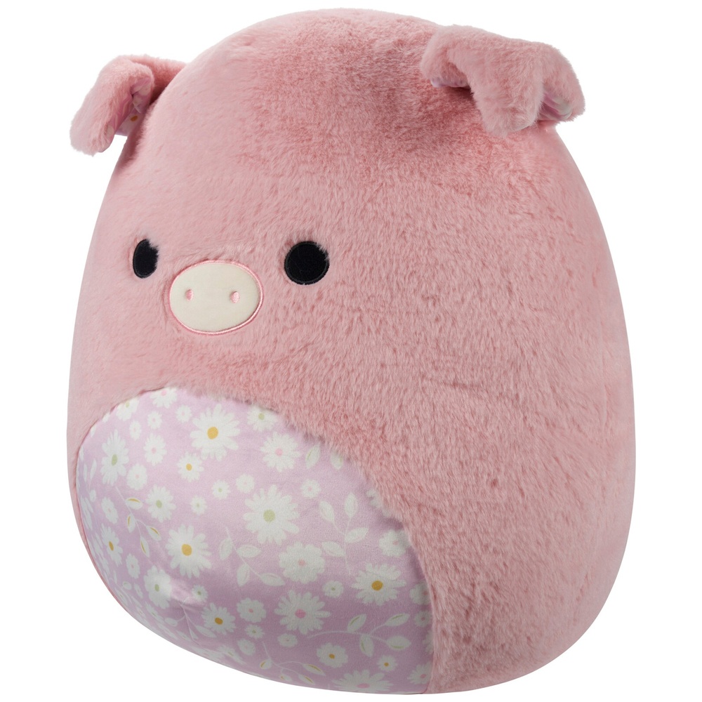 Original Squishmallows Fuzz-A-Mallows Plush Peter the Pink Pig 50cm ...