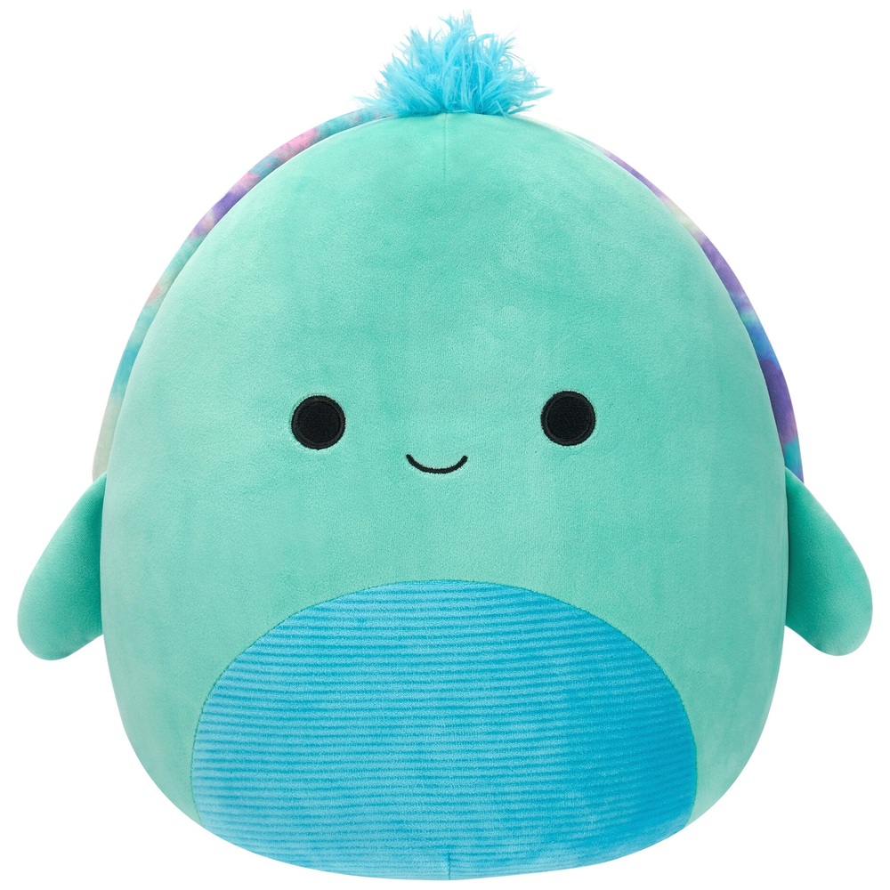 Original Squishmallows 40cm Cascade the Teal Turtle Soft Toy | Smyths ...