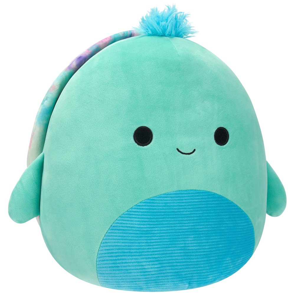 Original Squishmallows 40cm Cascade the Teal Turtle Soft Toy | Smyths ...