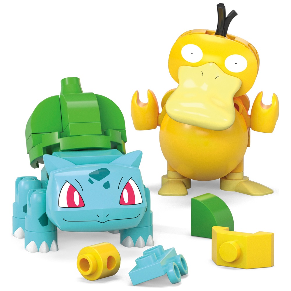 Mega Pokémon Bulbasaur & Psyduck Poké Ball 2 Pack | Smyths Toys UK