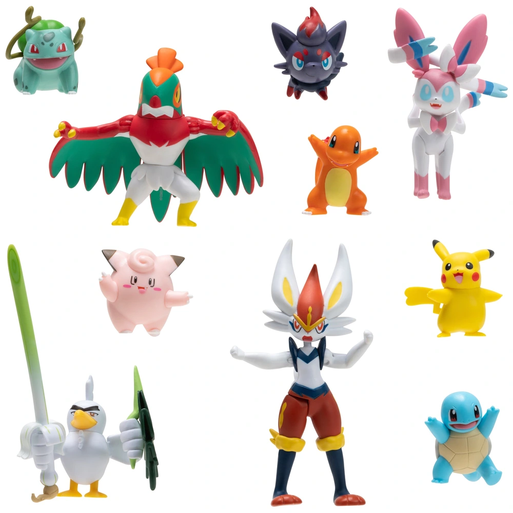 Pokémon Pingoleon Evolution Set – 3 Bewegliche Figuren Zum Zusammenbauen (Piplup, Prinplup, Pingoleon)