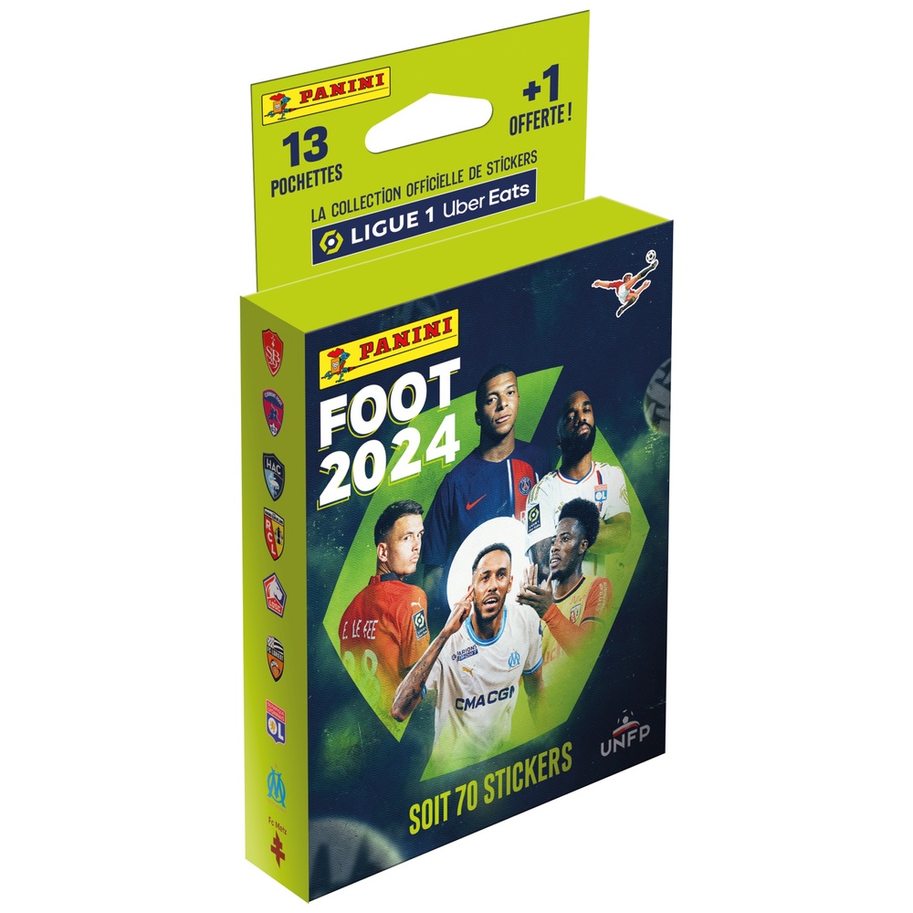 Panini Foot 2024 Ligue 1 Uber Eats 13 Pochettes + 1 Offerte Smyths