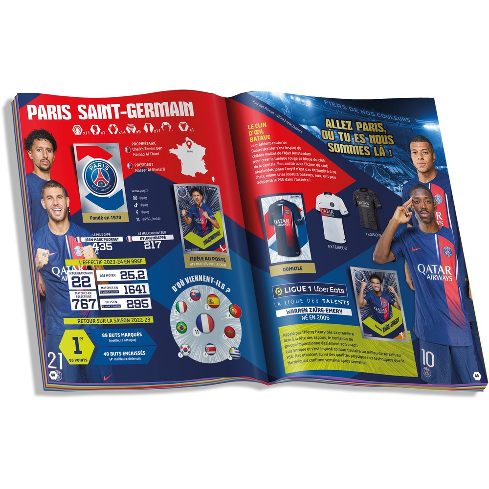 Football Cartophilic Info Exchange: Panini (France) - Adrenalyn XL Ligue 1  2023-24 (03) - Starter Pack