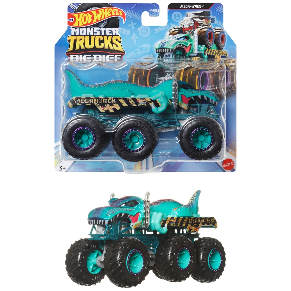 Big hot wheels cheap monster trucks