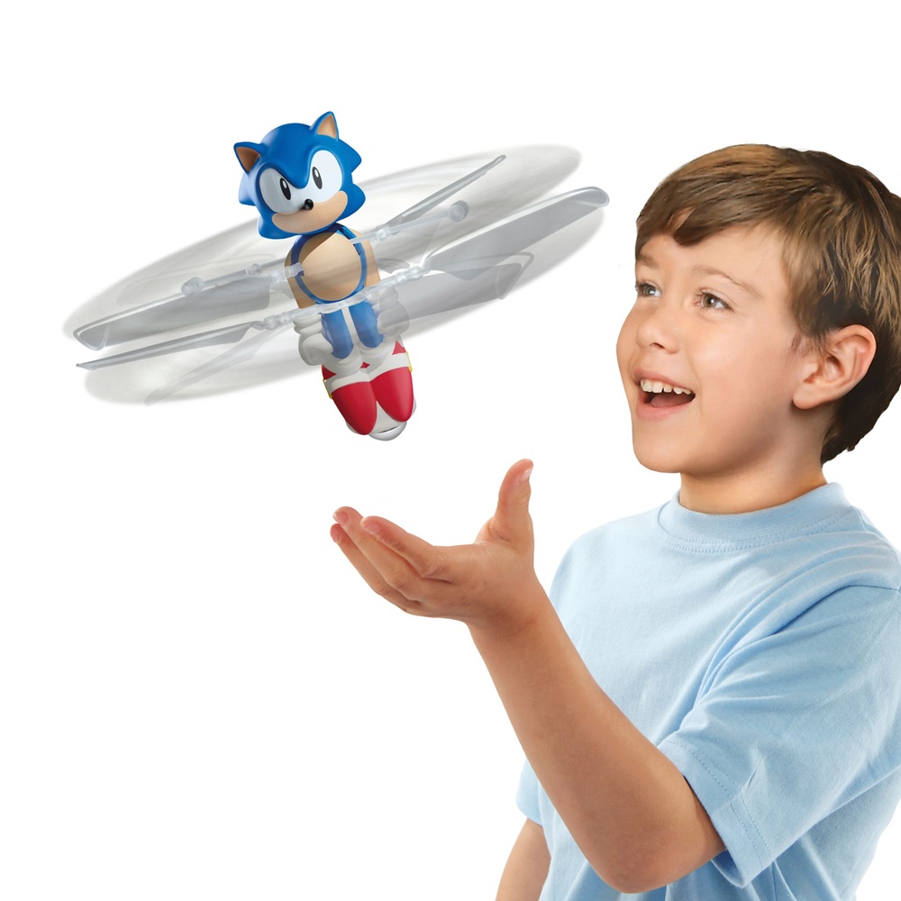 Flying Heroes Hover n Spin Sonic Smyths Toys UK