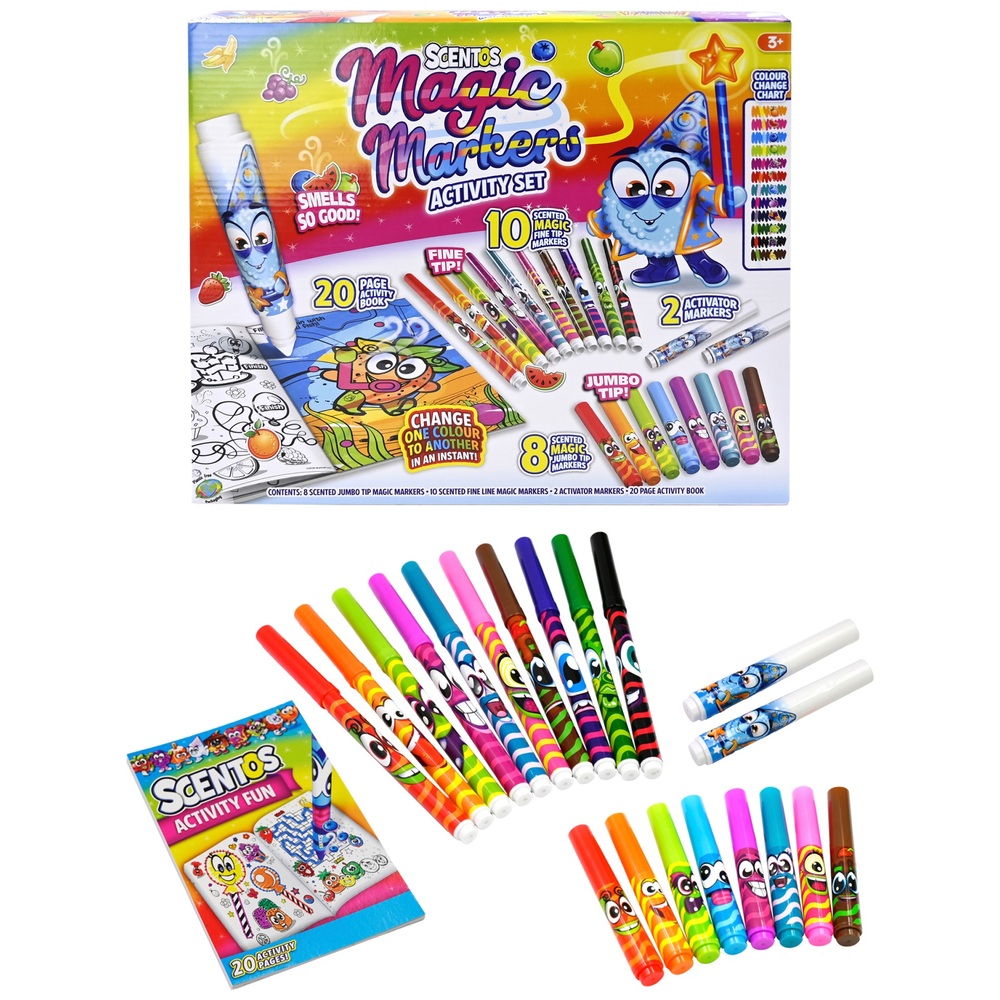 Scentos Magic Markers Activity Set