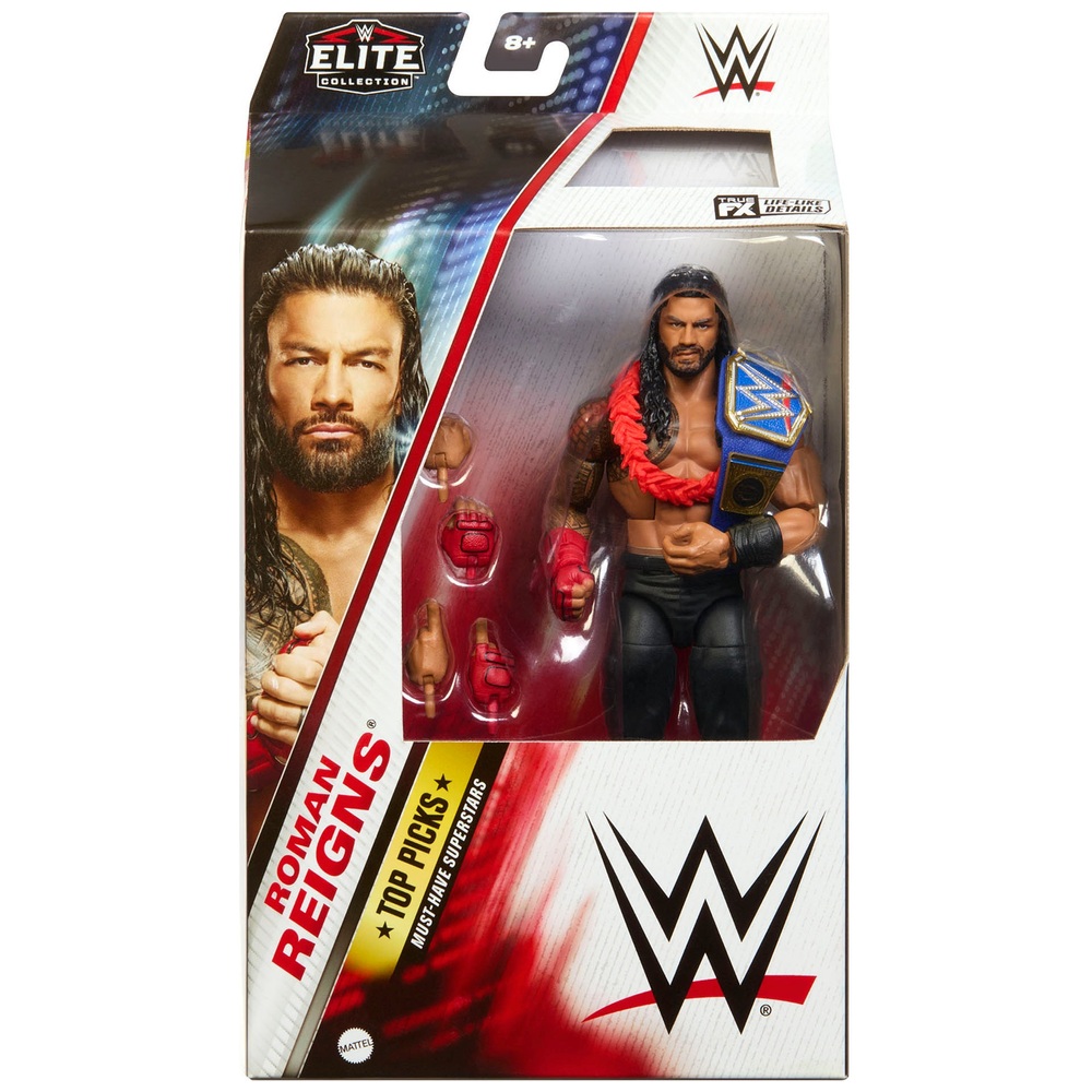 WWE Elite Collection Top Picks Roman Reigns Action Figure | Smyths Toys UK