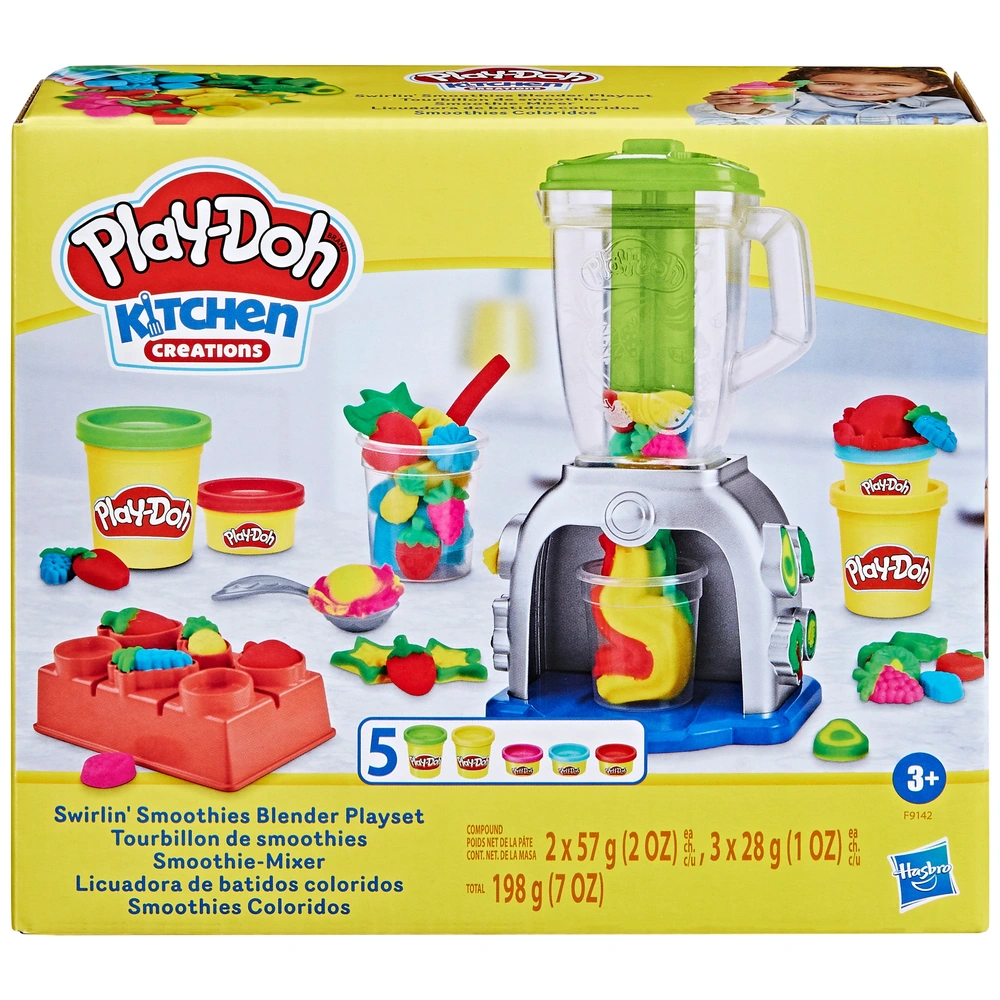 Play-Doh Kitchen Creations Swirlin Smoothie Blender Playset