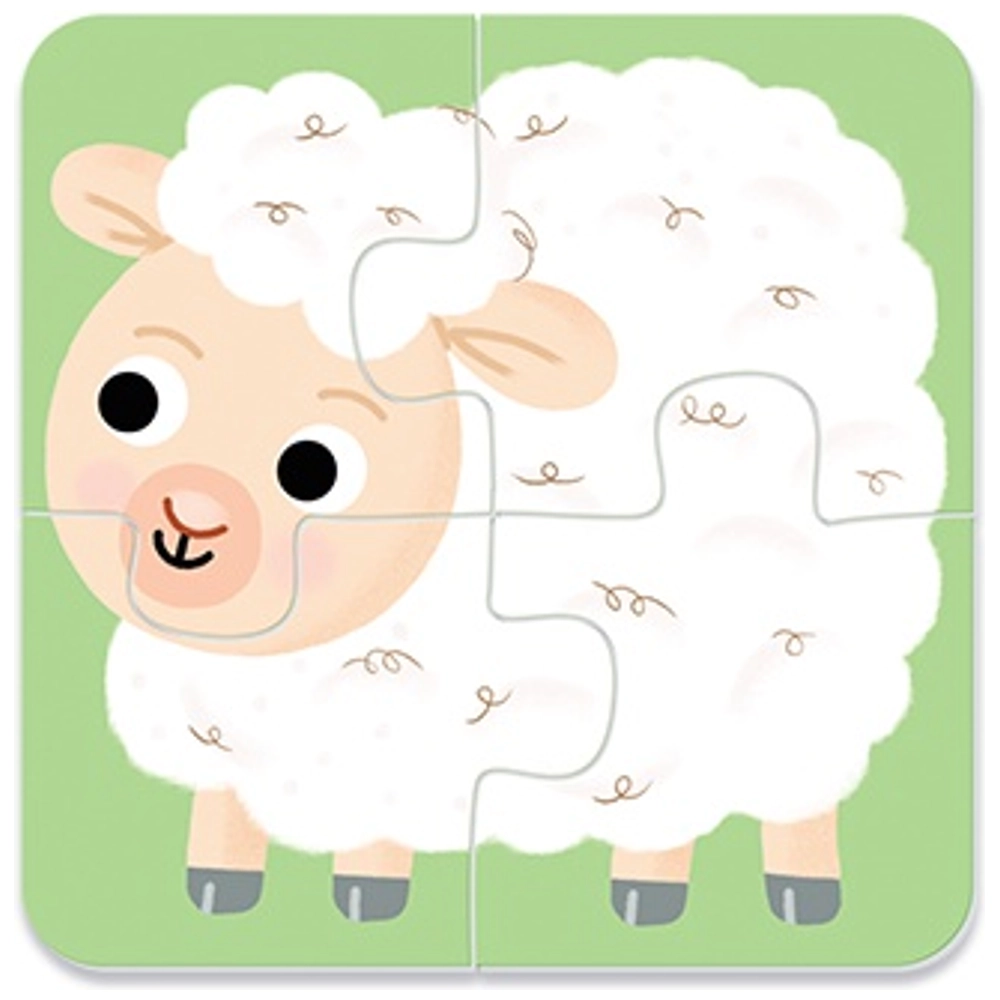 KNASON Ensemble Jouets Ferme 23 Pièces - Animaux Réalistes, Tracteur Et Clôture, Jeu Éducatif Pour Enfants 3-5 Ans