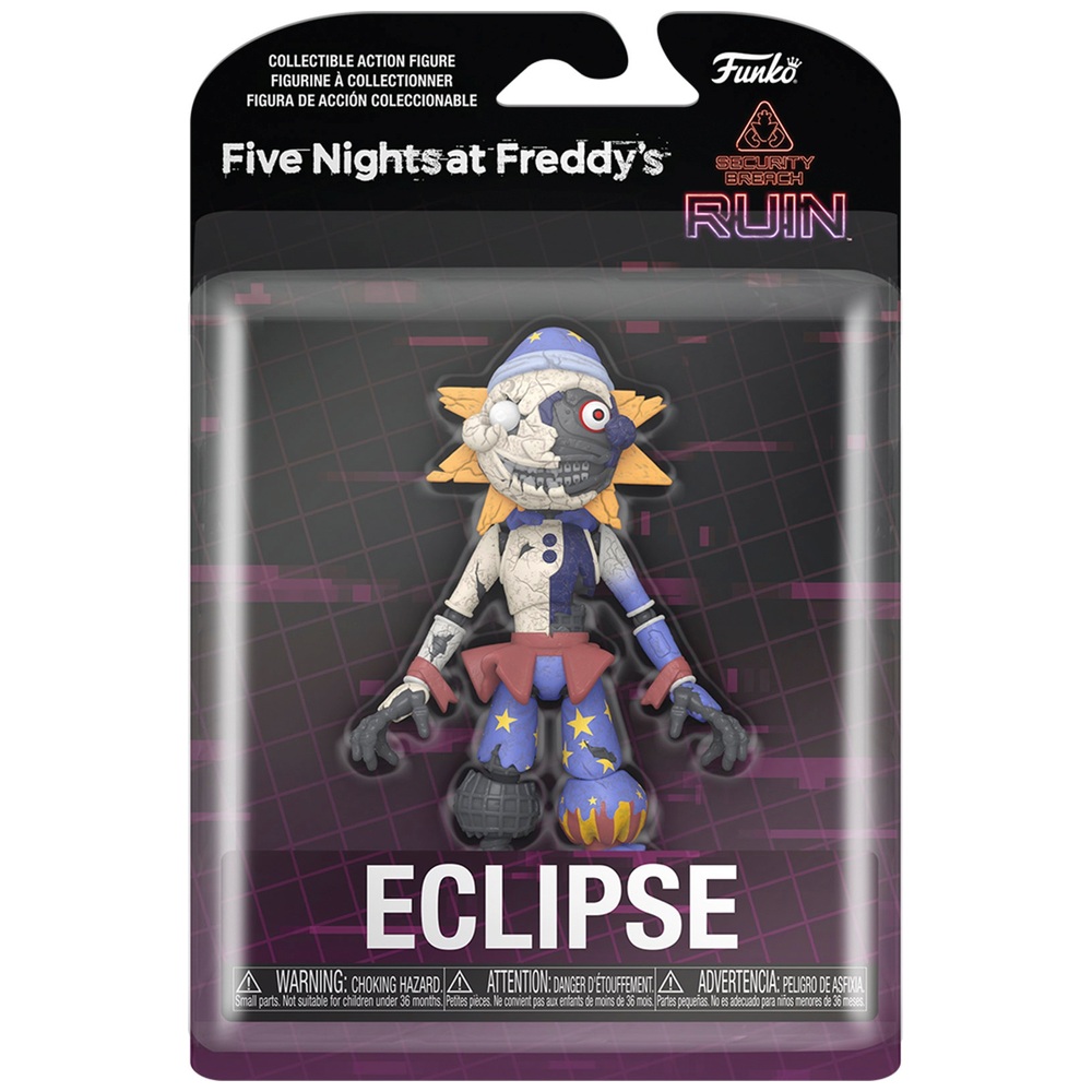 Funko Five Nights at Freddy s Action Figures Security Breach Ruin Eclipse 13cm
