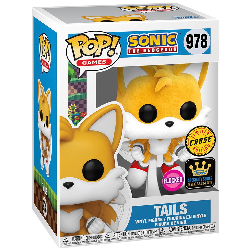 Funko POP! Games 978: Sonic the Hedgehog Tails (Flying) Chase ...