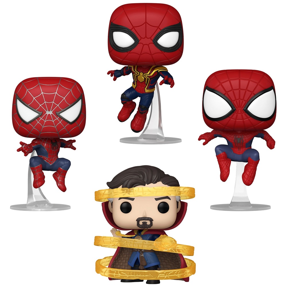 POP! Vinyl Marvel: Spider-Man and Doctor Strange 4 Pack | Smyths Toys UK