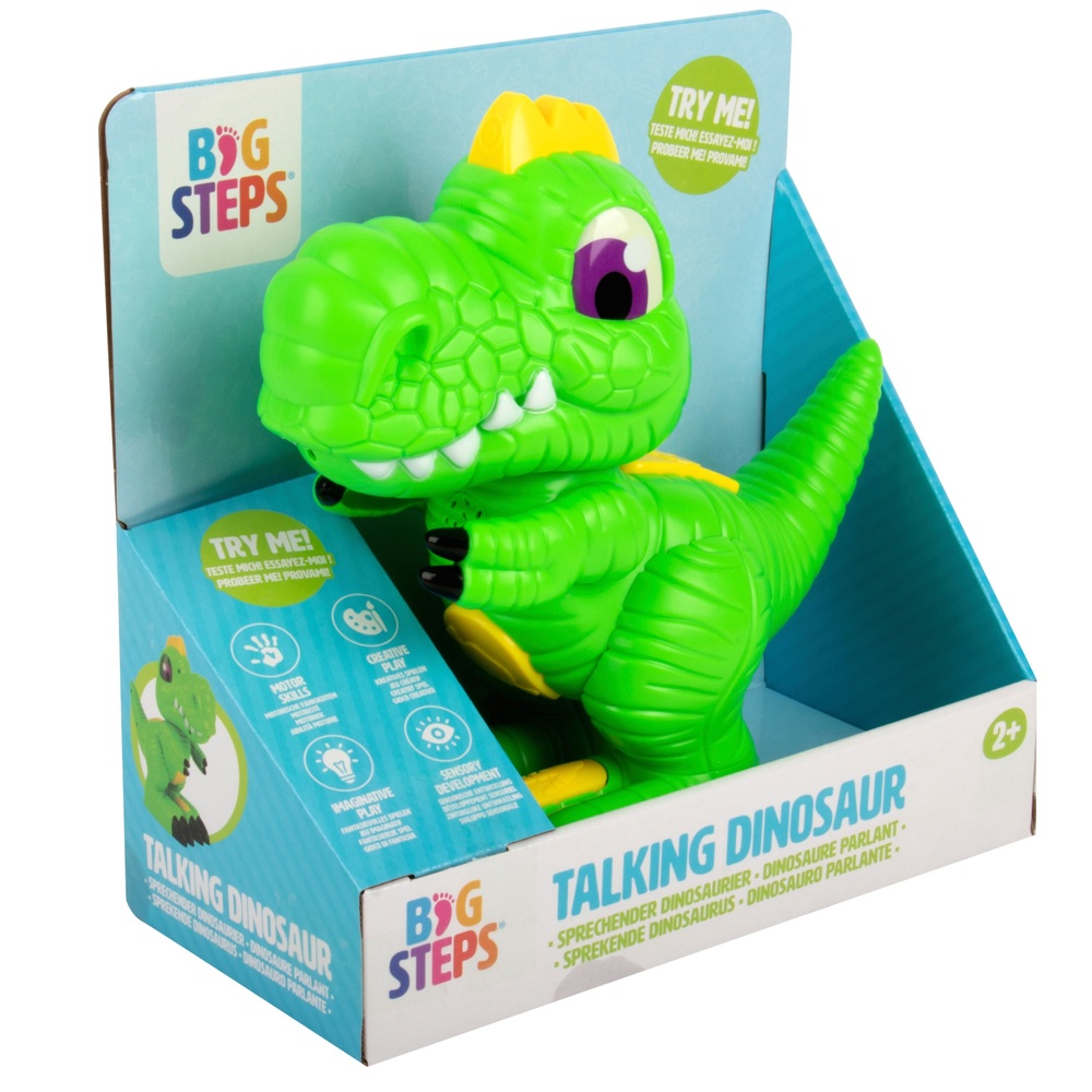 Big Steps Talking T-Rex | Smyths Toys UK