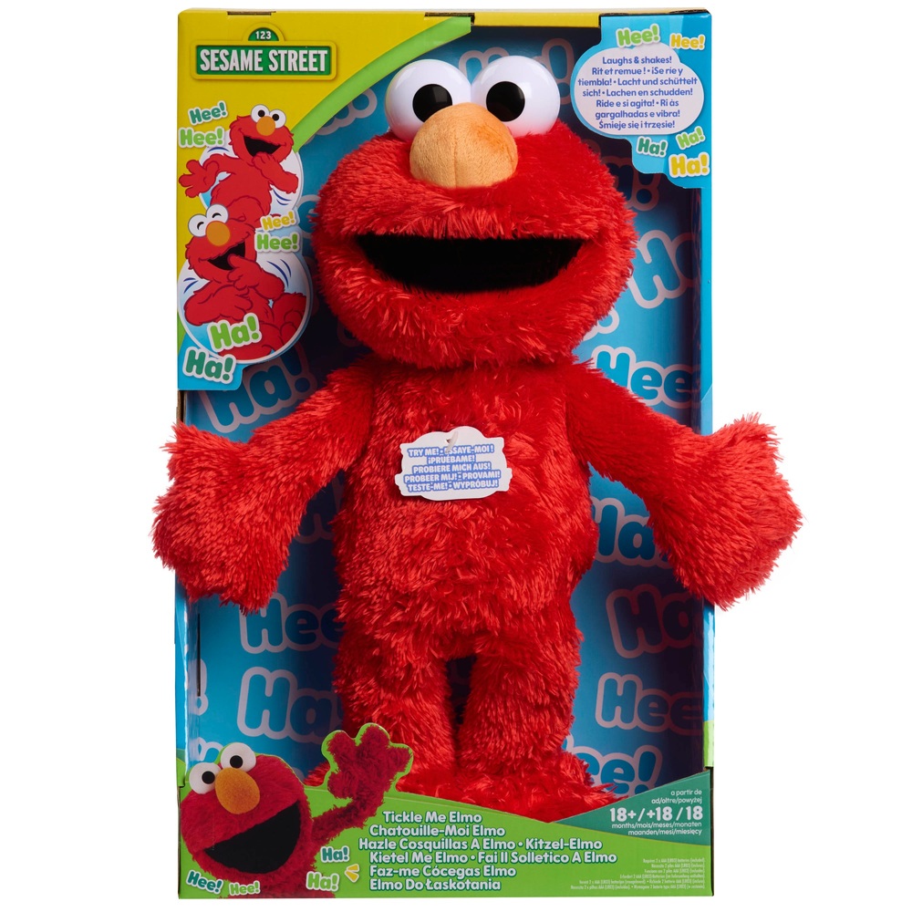 Sesame Street Tickle Me Elmo | Smyths Toys UK
