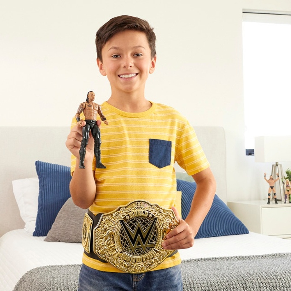 WWE Championship Belt World Heavyweight Replica Toy | Smyths Toys UK