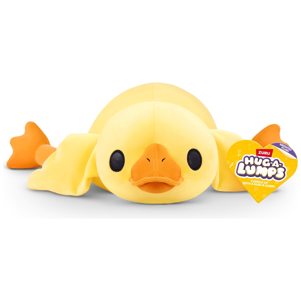 Hug-A-Lumps by ZURU Weighted Plush Bailey the Duck | Smyths Toys UK