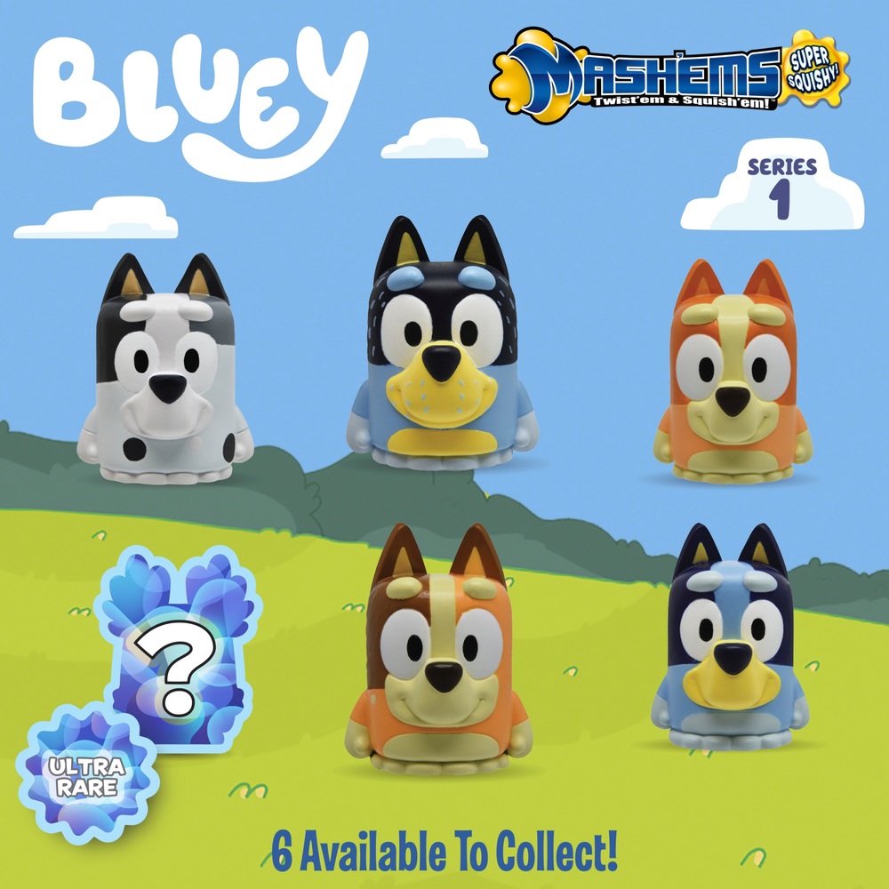 Mash'ems Capsules Bluey Assortment | Smyths Toys UK