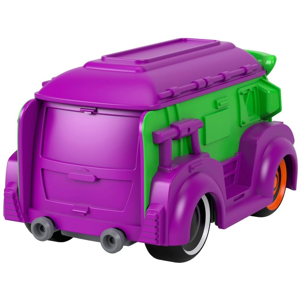 Fisher-Price Batwheels Trasportatore Bat-Big Rig Con Rampa E Batmobile &ndash; Nuovo, Scala 1:55