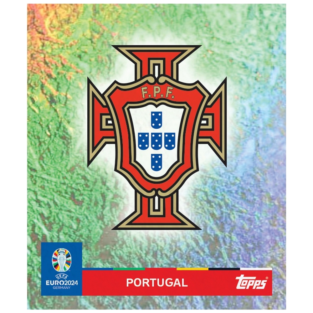 Topps Euro 2024 Offizielles StickerMultipack mit 7 StickerPäckchen