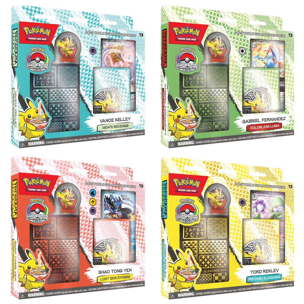 Pokémon Trading Card Game 2023 World Championships Deck Assortment