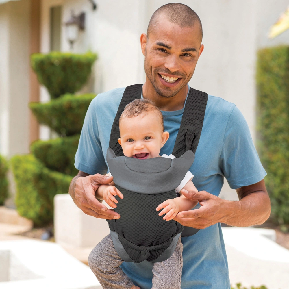 Infantino Flip Light Airy Baby Carrier Dark Grey Smyths Toys