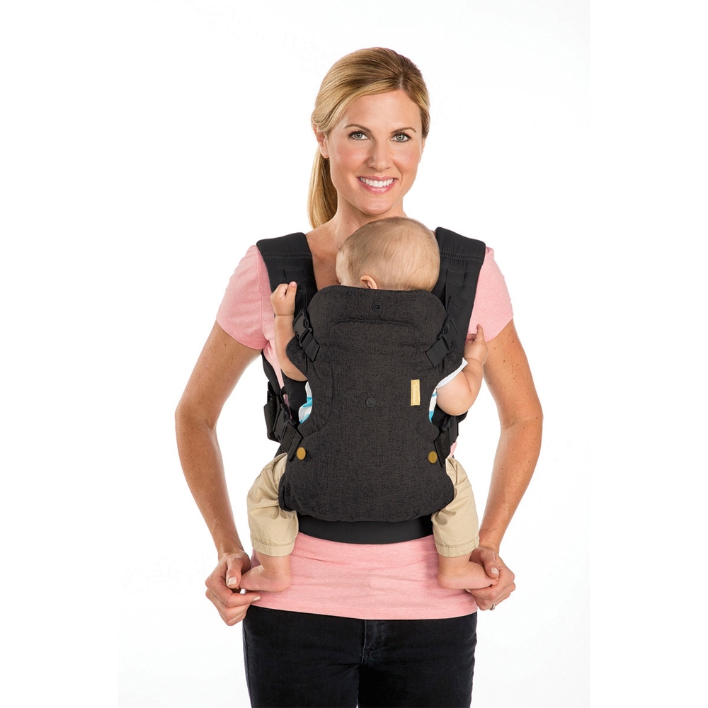 Infantino Flip 4in1 Baby Carrier Black Smyths Toys UK