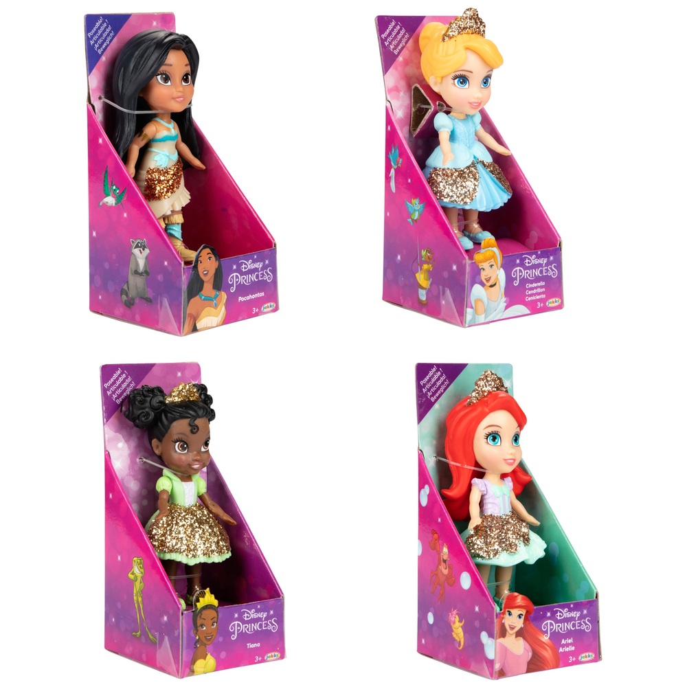 Disney princess mini poseable dolls deals