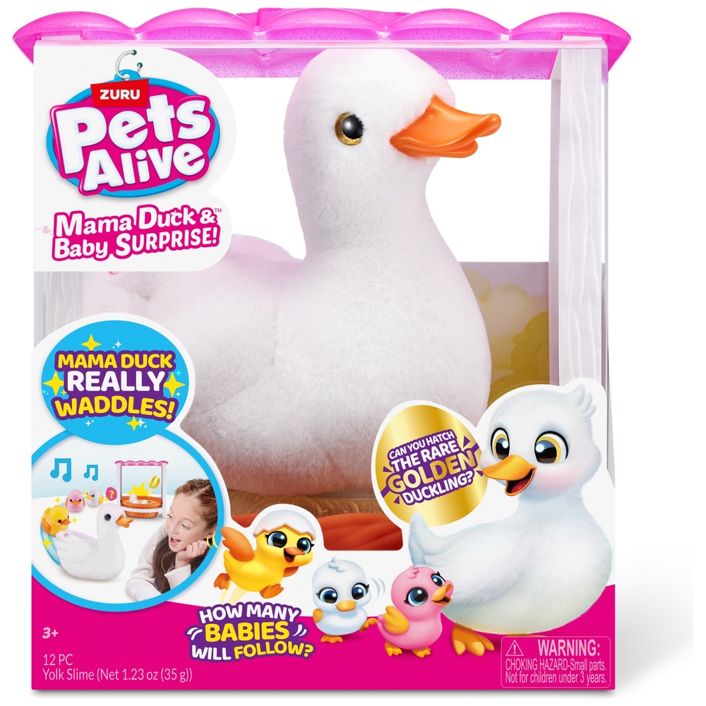 Pets Alive Mama Duck Surprise by ZURU | Smyths Toys UK