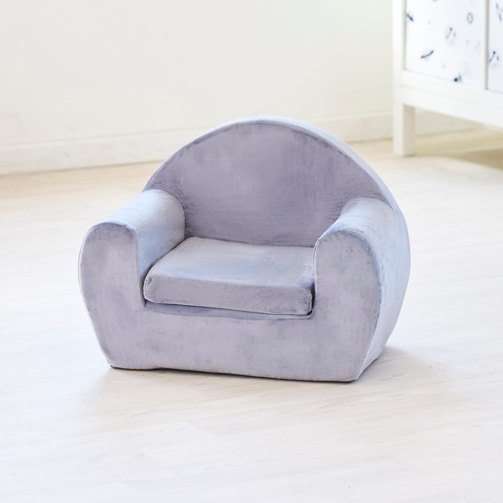 Play Factory Foam Chair in Grey Smyths Toys Ireland