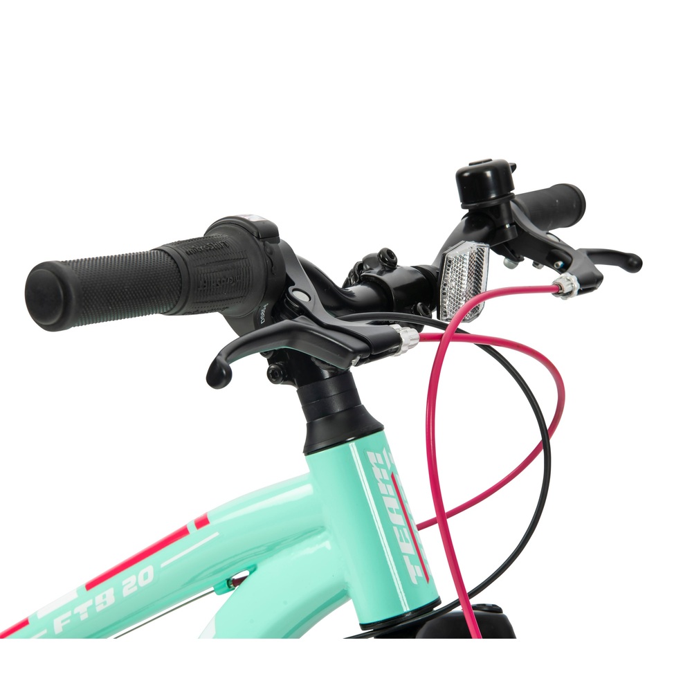 20 Inch Team Mountain Bike in Mint and Pink