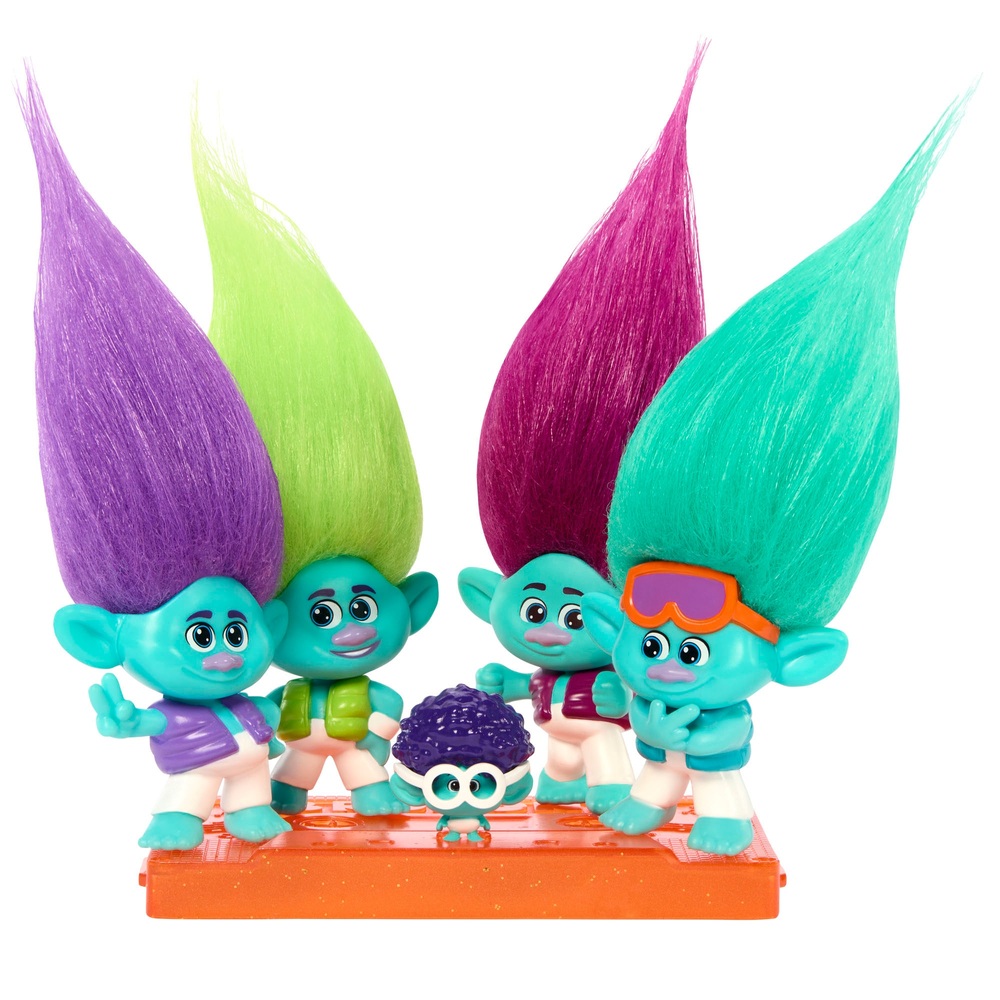 Trolls 3: Band Together BroZone On Tour Dolls Pack | Smyths Toys UK