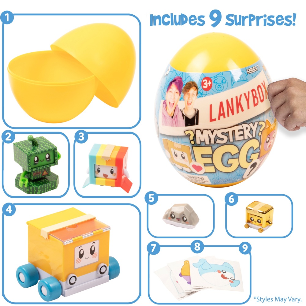 LankyBox Series 1 Mystery Egg | Smyths Toys UK