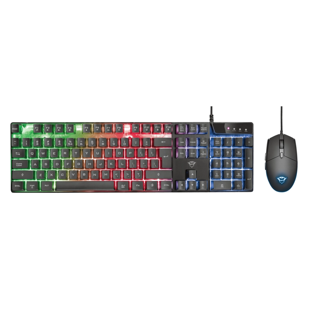 Trust GXT 838 Azor Wired Gaming Bundle - Keyboard and Mouse