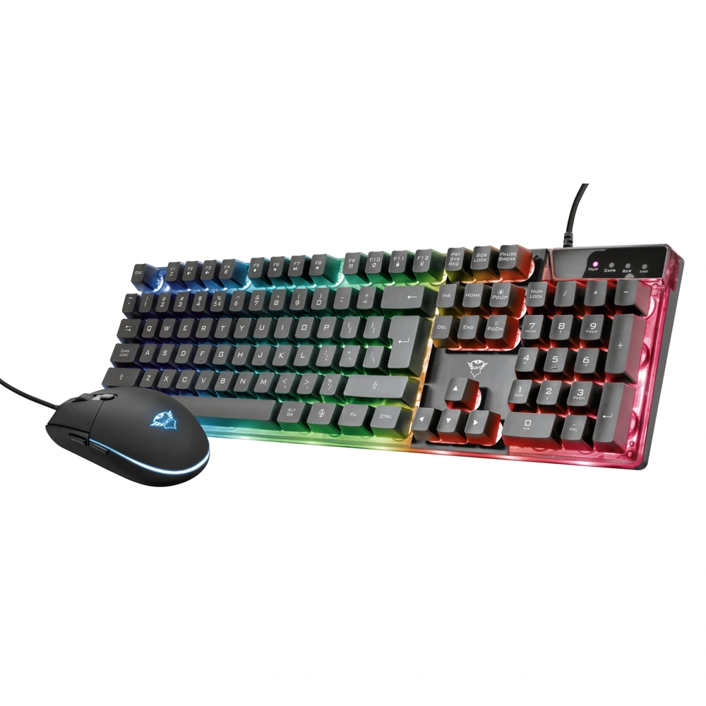 kotakuro‼️ Trust Gaming Keyboard and Mouse Set GXT 838 Azor - Keyboard with