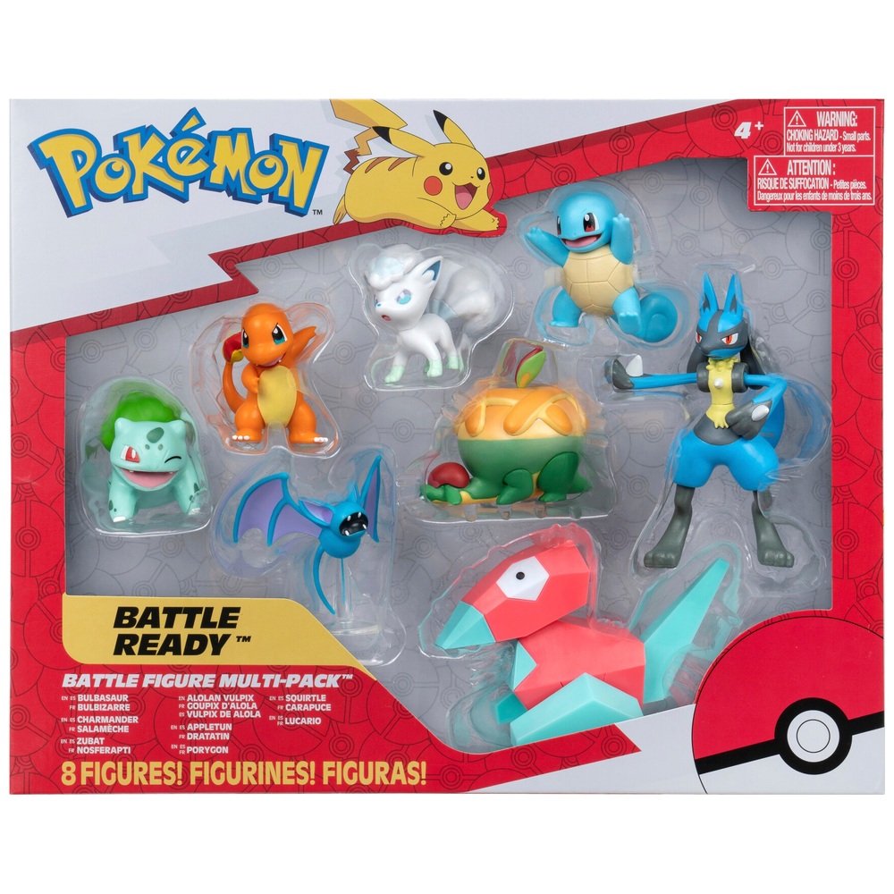 Pokémon Battle Figure 8 Pack | Smyths Toys UK